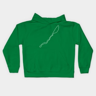 Jeddah Corniche Circuit [outline] Kids Hoodie